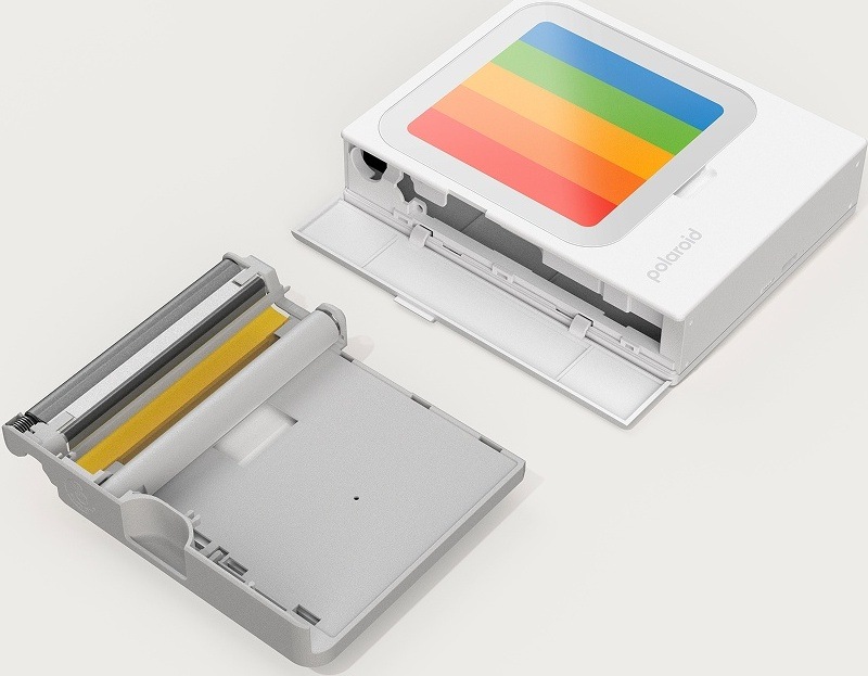 Fototiskárna Polaroid Hi-Print 3x3 Pocket Photo Printer (60 ks) bílá Fototiskárna Polaroid Hi-Print 3x3 Pocket Photo Printer a kazeta s 10 kusy fotopapíru