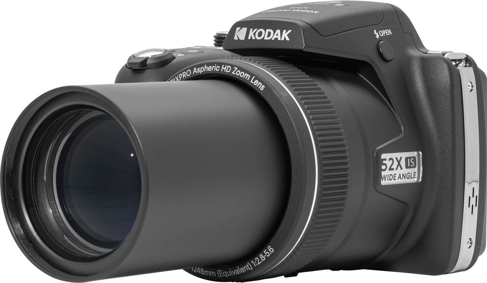 Digitální fotoaparát Kodak Astro Zoom AZ528 černý Fotoaparát Kodak AstroZoom AZ528 s vysunutým objektivem