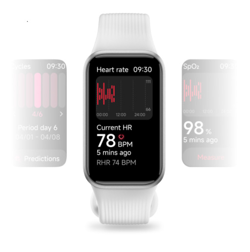 Fitness náramek Xiaomi Smart Band 11 Active růžový Xiaomi Smart Band 11 Active pokročile sleduje vaše zdraví