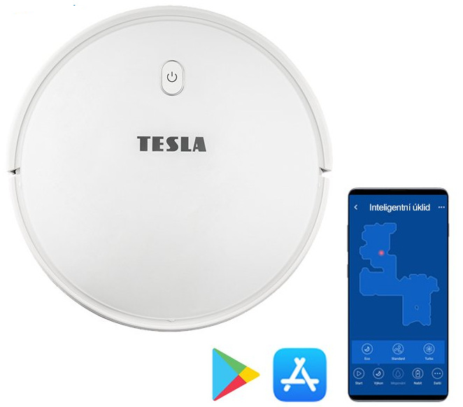 Robotický vysavač Tesla RoboStar iQ300 Aplikace
