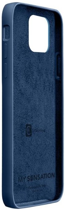 Kryt na mobil CellularLine Sensation na Apple iPhone 12 Pro Max modrý