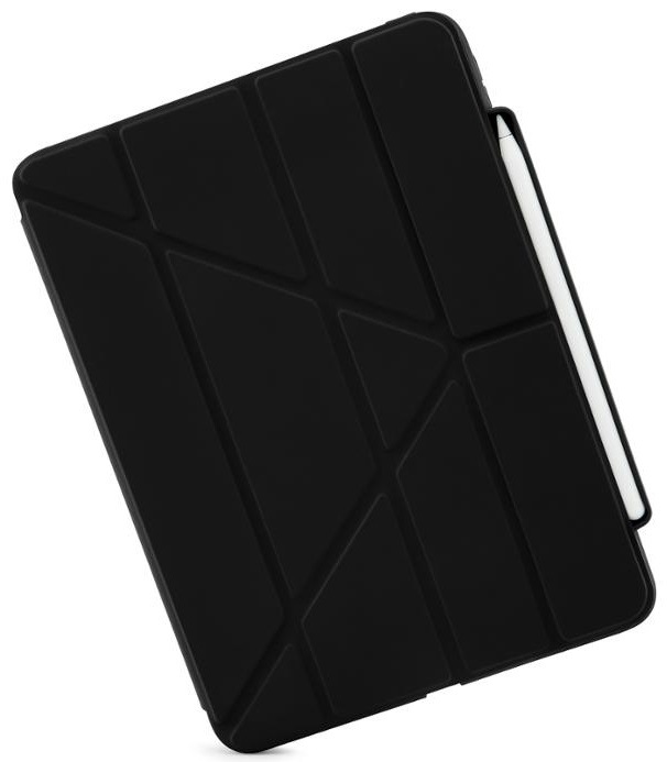 Pouzdro na tablet Pipetto Origami Penci na Apple iPad Pro 12.9“ (2021/2020/2018) černé