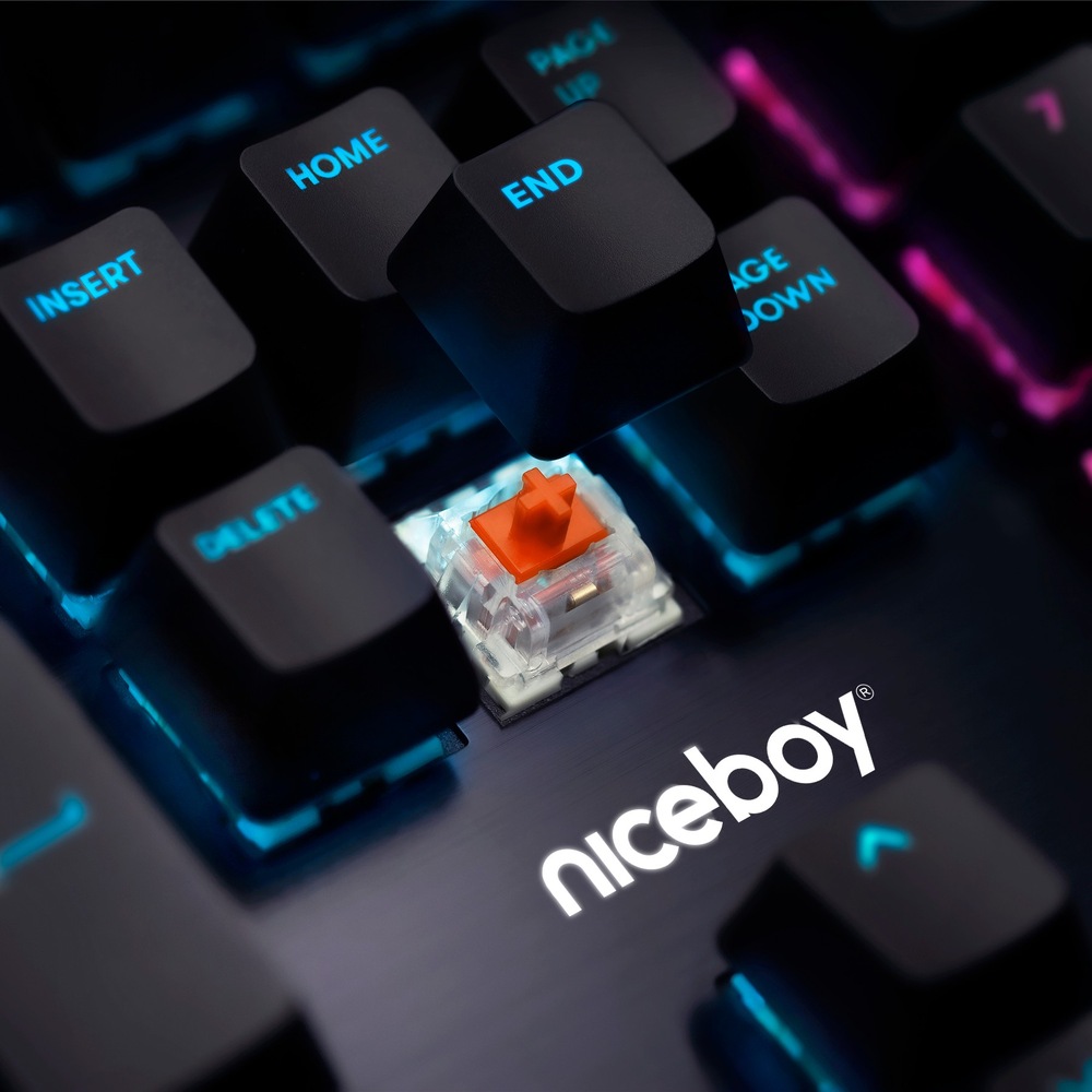 Klávesnice Niceboy ORYX K445 Element černá