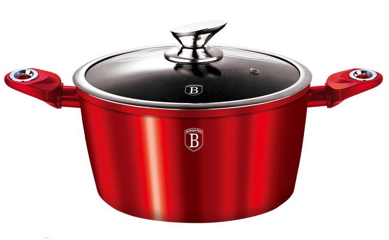 Kastrol s poklicí Berlinger Haus Burgundy Metallic Line 2,5 l