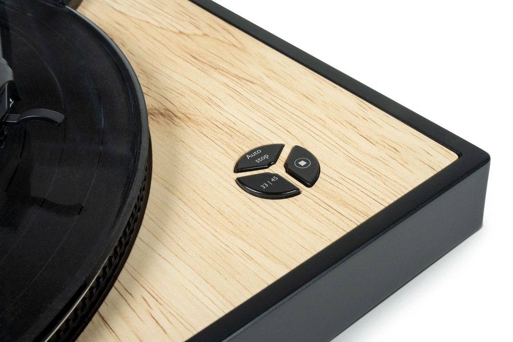 Gramofon Thomson TT300 černý/hnědý Gramofon Thomson TT300 černý/hnědý