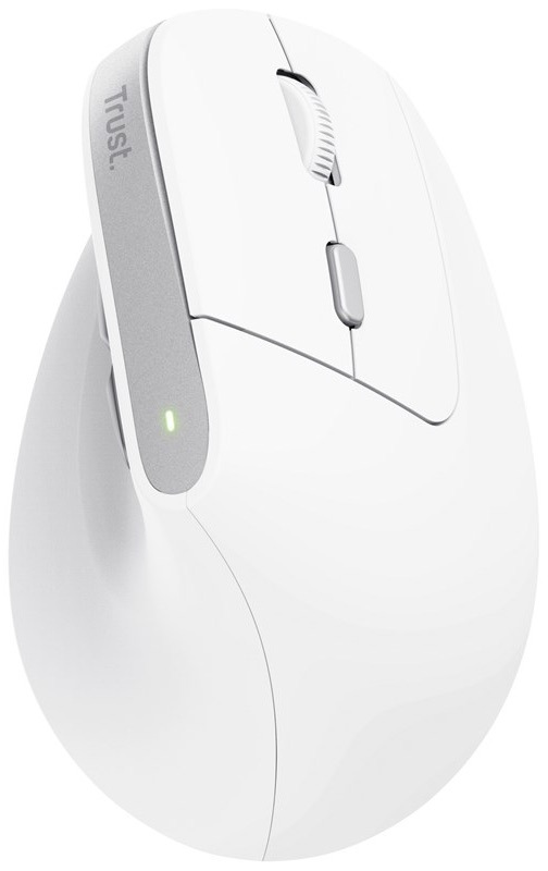 Myš Trust Bayo II Ergonomic Wireless bílá