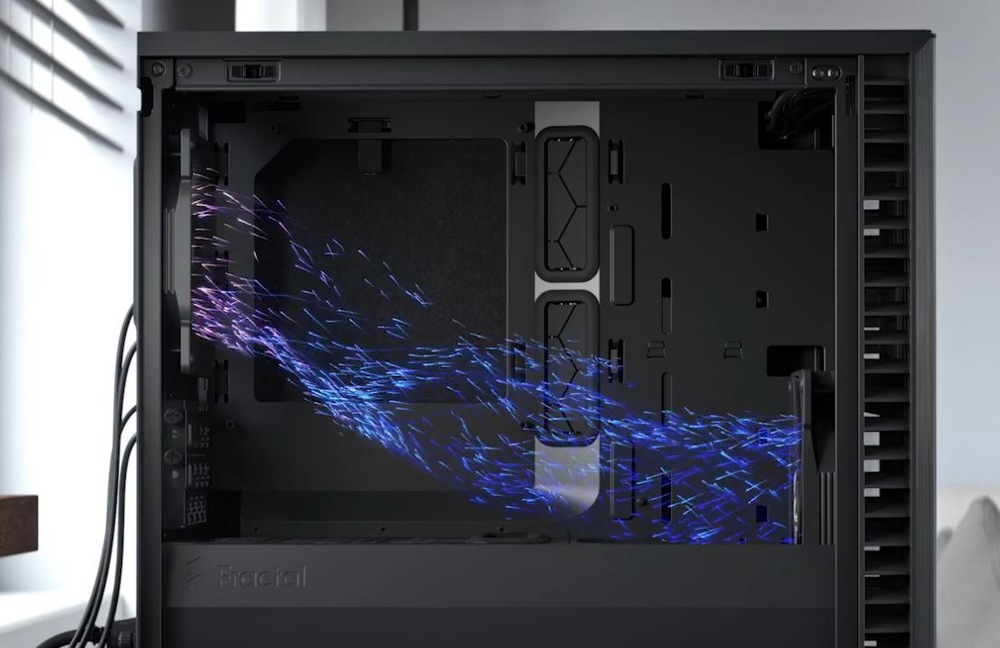 Case FRACTAL DESIGN Define 7 Nano Tempered Glass Light Tint černá Fractal Design Define 7 Nano Tempred Glass Tint