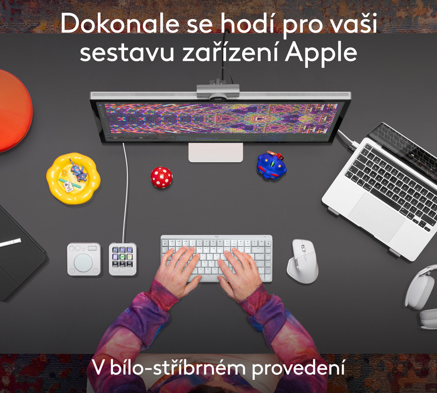 Myš Logitech MX Master 4 for Mac bílá