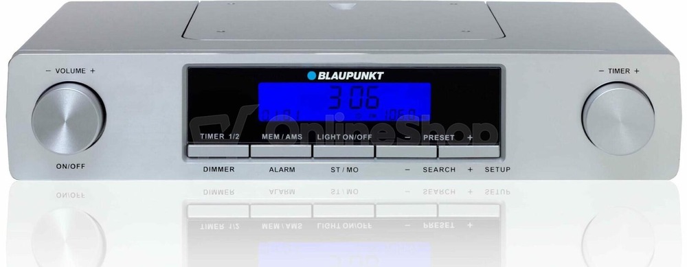 Kuchyňské rádio Blaupunkt KR12SL, stříbrné