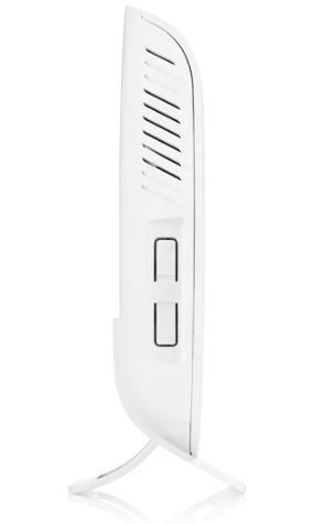 Router ZyXEL EX3501 WiFi 6 AX3000 bílý Router ZyXEL EX3501 WiFi 6 AX3000 v detailu z boční strany
