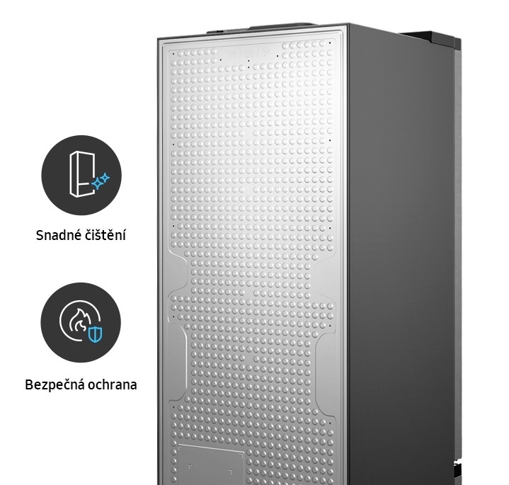 Chladnička s mrazničkou Samsung RB34T600CSA/EF stříbrná Chladnička s mrazničkou Samsung RB34T600CSA/EF stříbrná