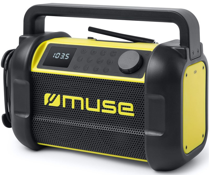 Radiopřijímač MUSE M-928BTY žluté