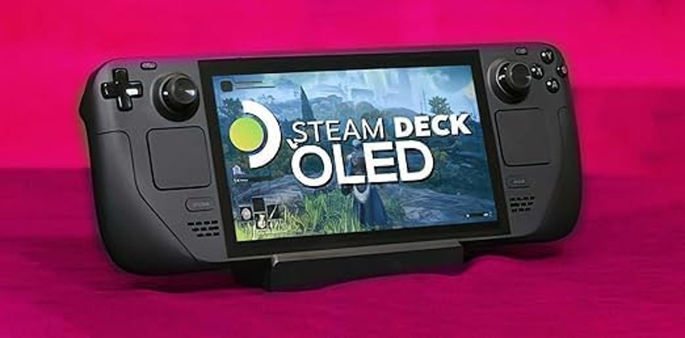 Herní konzole Valve Steam Deck OLED 512 GB (US verze) černá OLED displej herní konzole Valve Steam