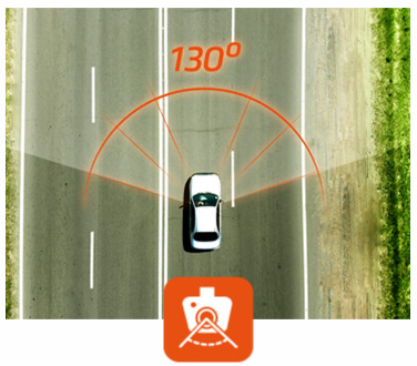 Autokamera Mio MiVue 733 WIFI GPS (s parkovacím režimem) černá