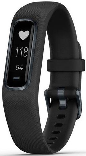 Fitness náramek Garmin vivoSmart4 Optic Black/Slate (velikost L)