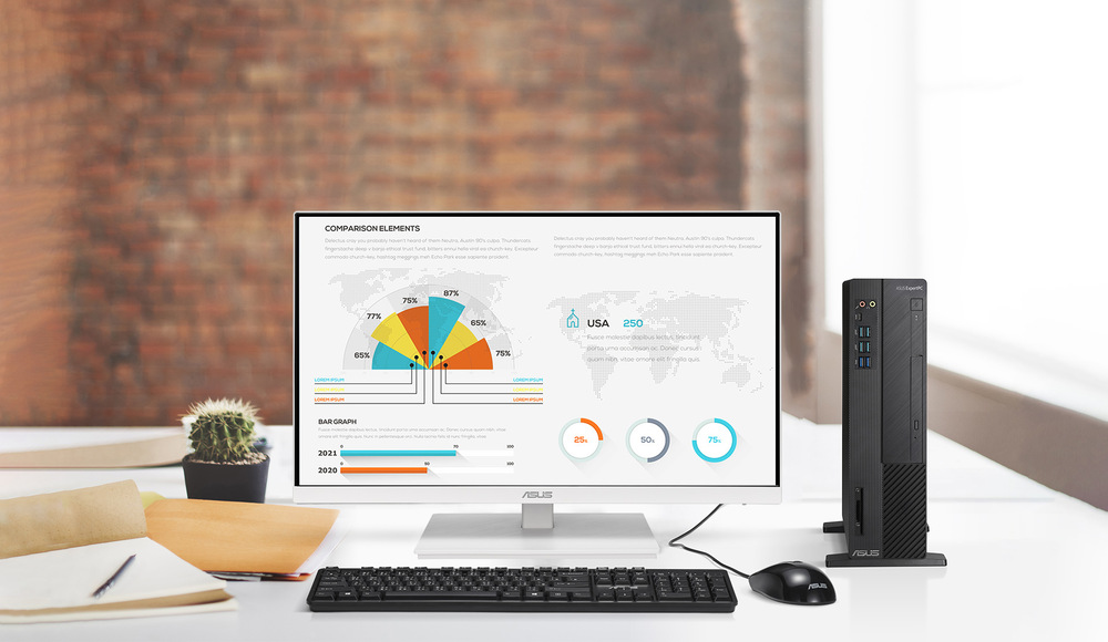 Monitor Asus VA24EQSB-W bílý Asus VA24EQSB-W