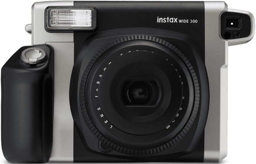 Instantní fotoaparát Fujifilm Instax wide 300 bílý/hnědý Fujifilm Instax wide 300, bílá/hnědá