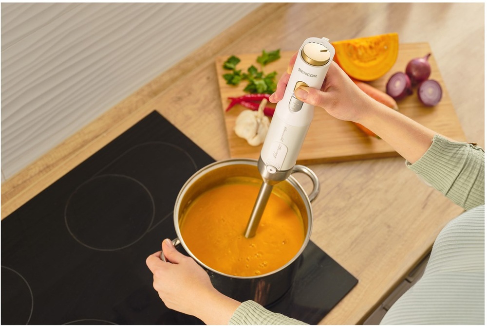Ponorný mixér Sencor SHB 6441WH bílý