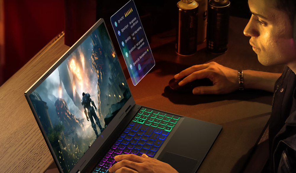 Notebook Acer Nitro 16 (AN16-42-R0GF) černý