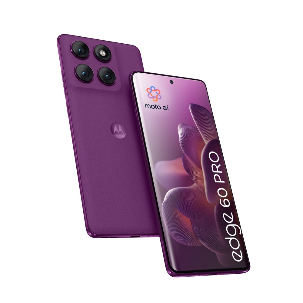 Mobilní telefon Motorola Edge 60 Pro 5G 12 GB / 512 GB fialový