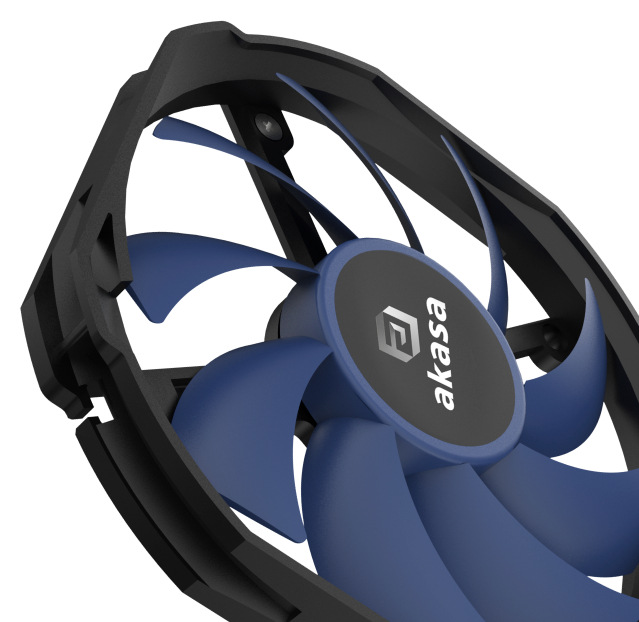 Chladič CPU AKASA ALUCIA H4i, Low profile, 4 heatpipes chrom AKASA ALUCIA H4i využívá 92mm ventilátor
