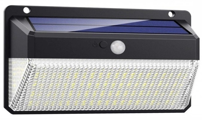 Solární svítidlo Viking s krytím IP65, šířka 17 cm