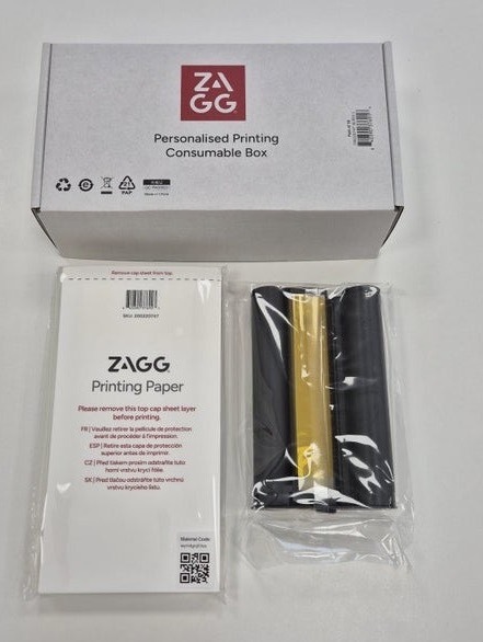 Příslušenství ZAGG pro osobní nalepení fólie, bílá barva
