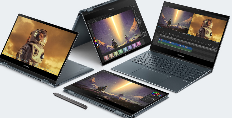 Notebook Asus Zenbook Flip 13 (UX363JA-EM141T) šedý