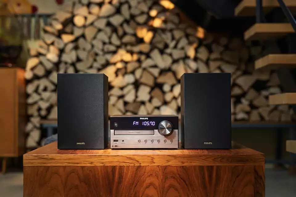 Mikrosystém Philips TAM4505 černý/šedý Mikrosystém Philips TAM4505 černý/šedý