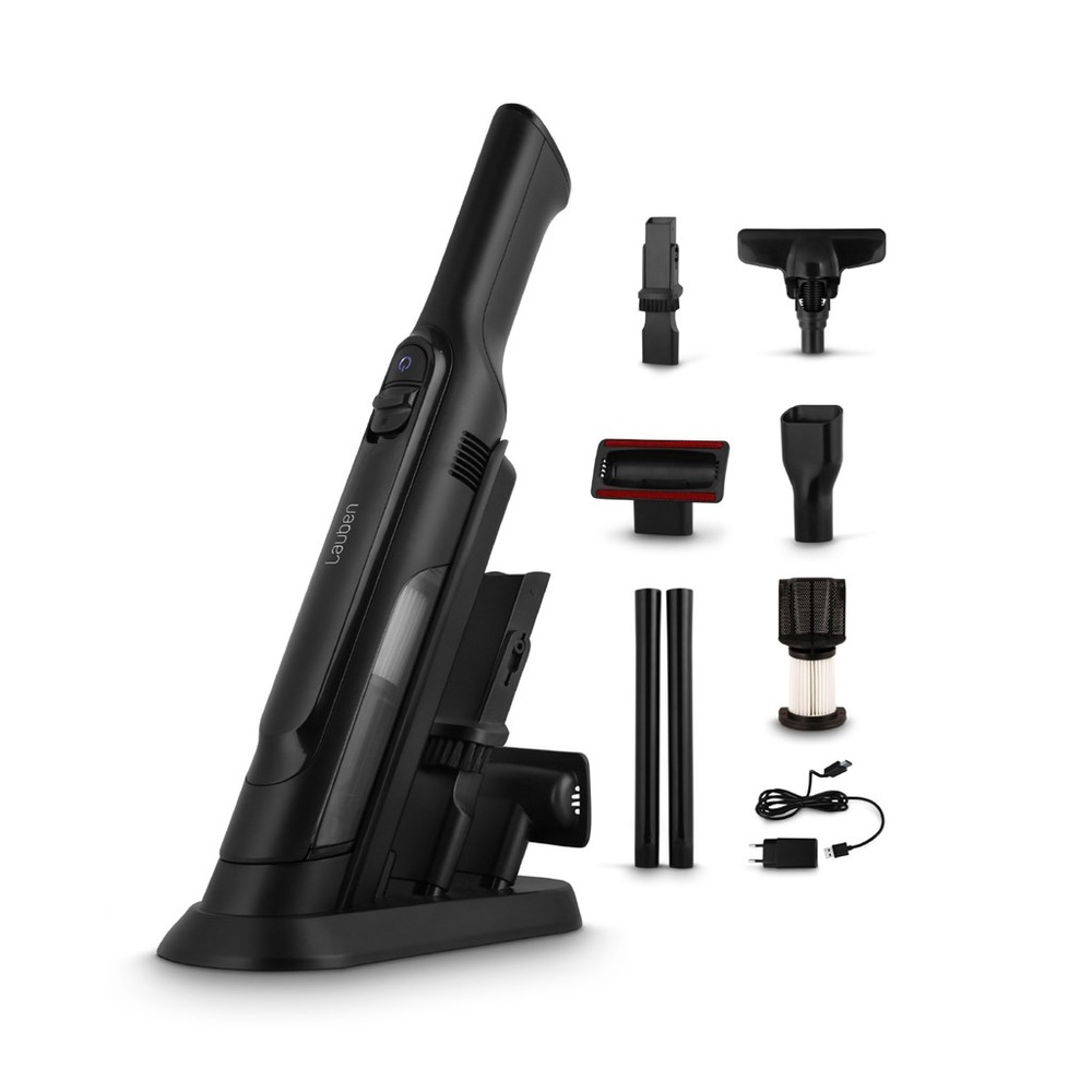 Akumulátorový vysavač Lauben Hand Vacuum 2in1 120BC černý