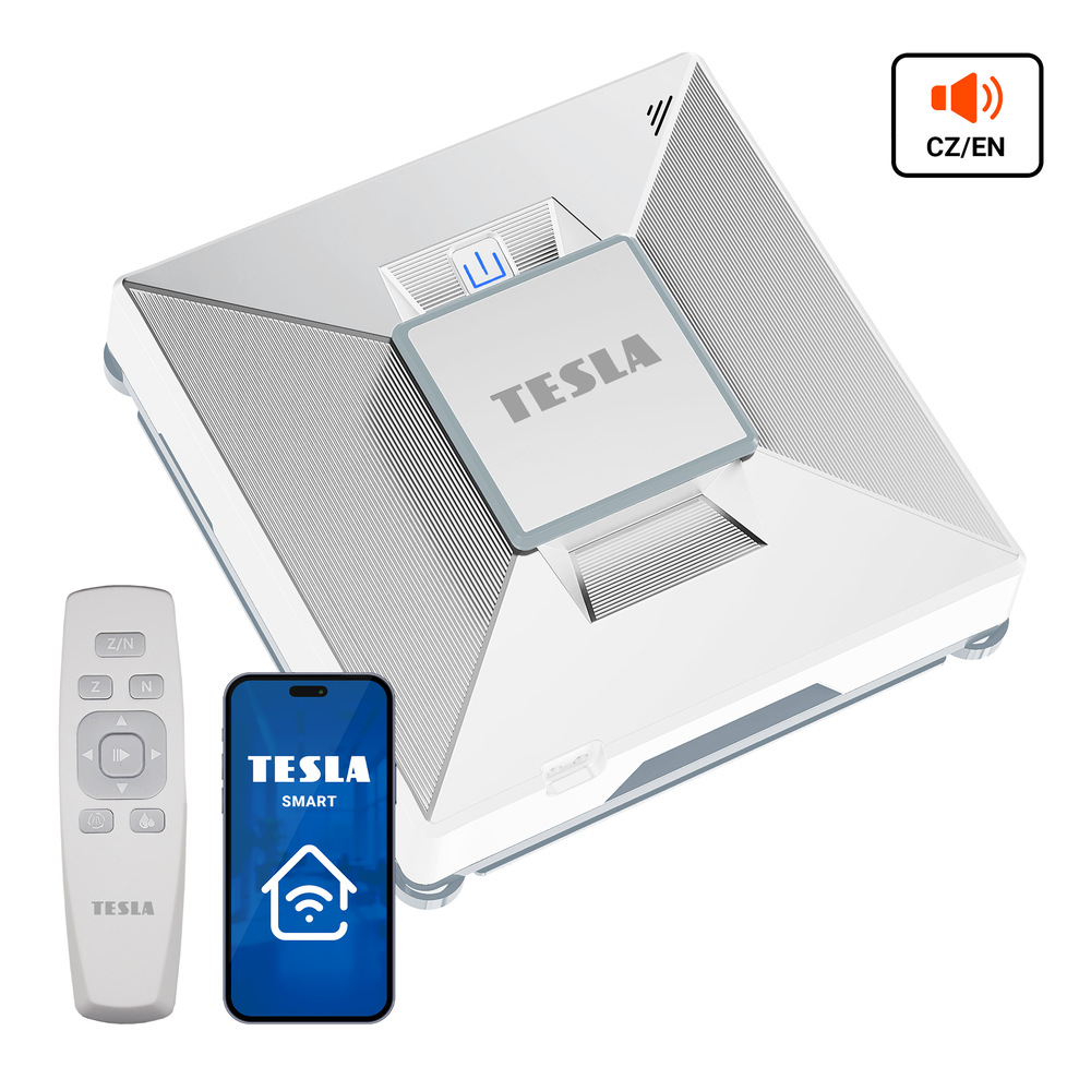 Robotický čistič oken Tesla RoboStar W800 Wi-Fi bílý