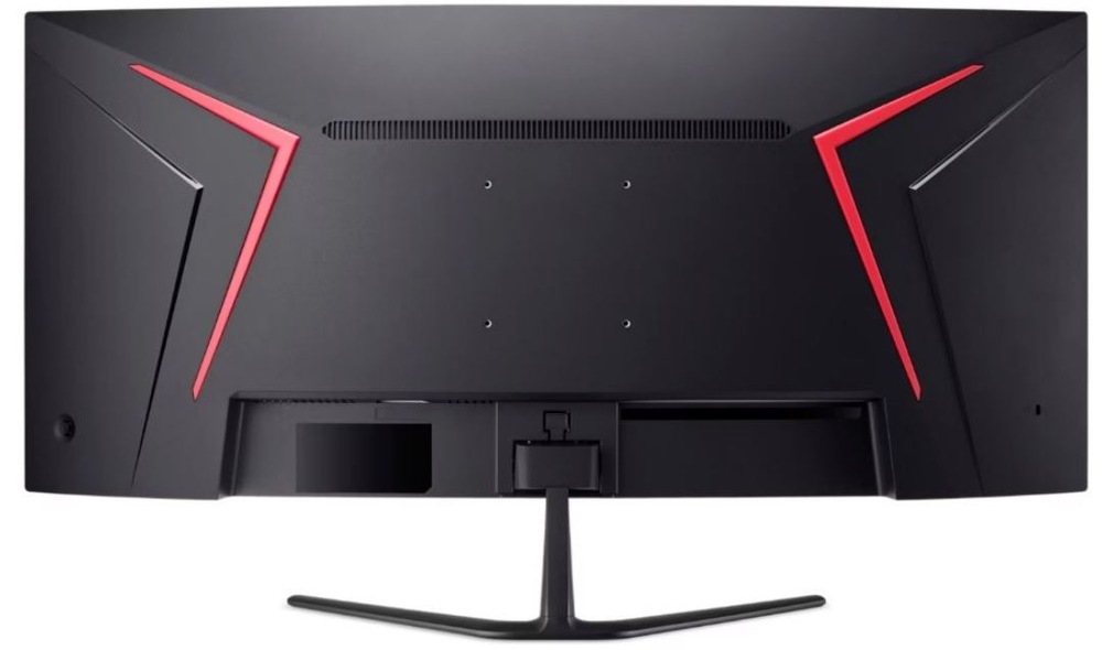 Herní monitor Acer Nitro ED340CURW0bmiipx černý Zadní strana Herního monitoru Acer Nitro ED340CURW0bmiipx