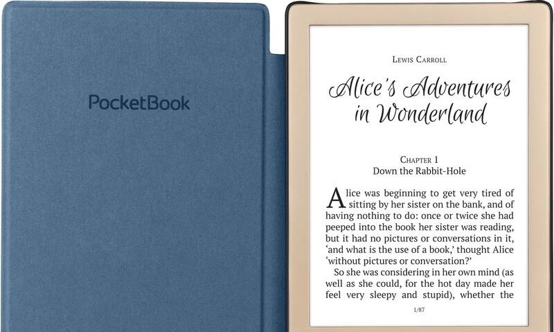 Pocket Book 627 Touch Lux 4, limitovaná edice s obalem, zlatá