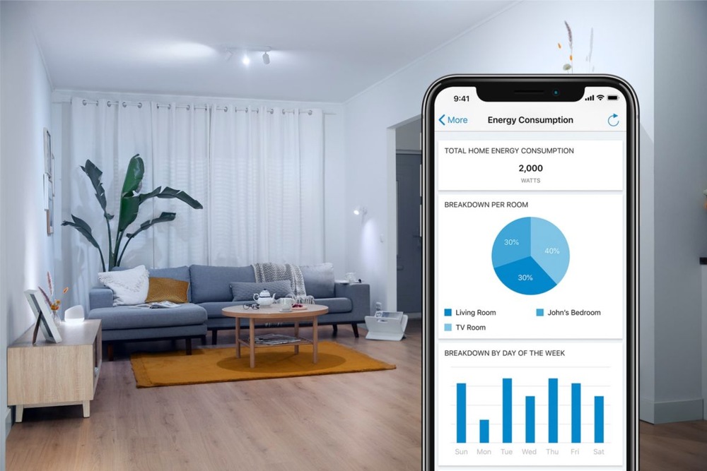Chytrá žárovka Philips Smart LED 4,9W, E14, jantarové sklo, Tunable White