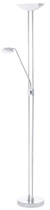 Stojací lampa Eglo Baya LED chrom