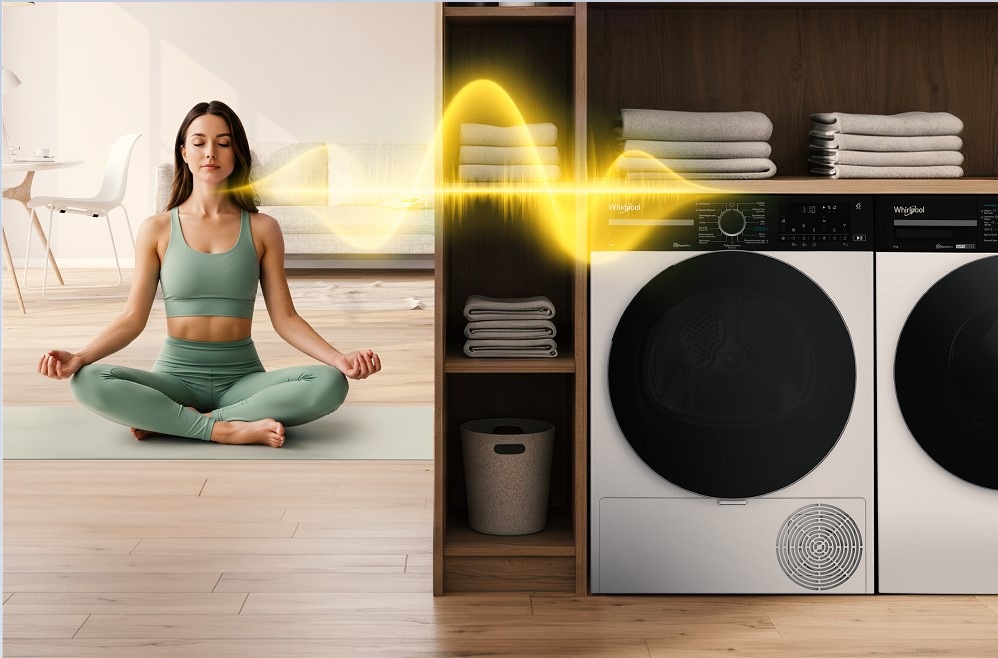 Sušička prádla Whirlpool C WD 85M WBS CZ bílá Sušička prádla Whirlpool C WD 85M WBS CZ, silent spin