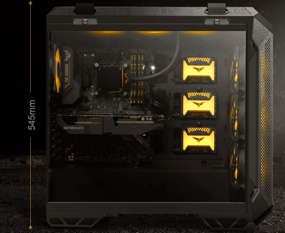Case Asus TUF Gaming GT501 černá Case Asus TUF Gaming GT501 černá