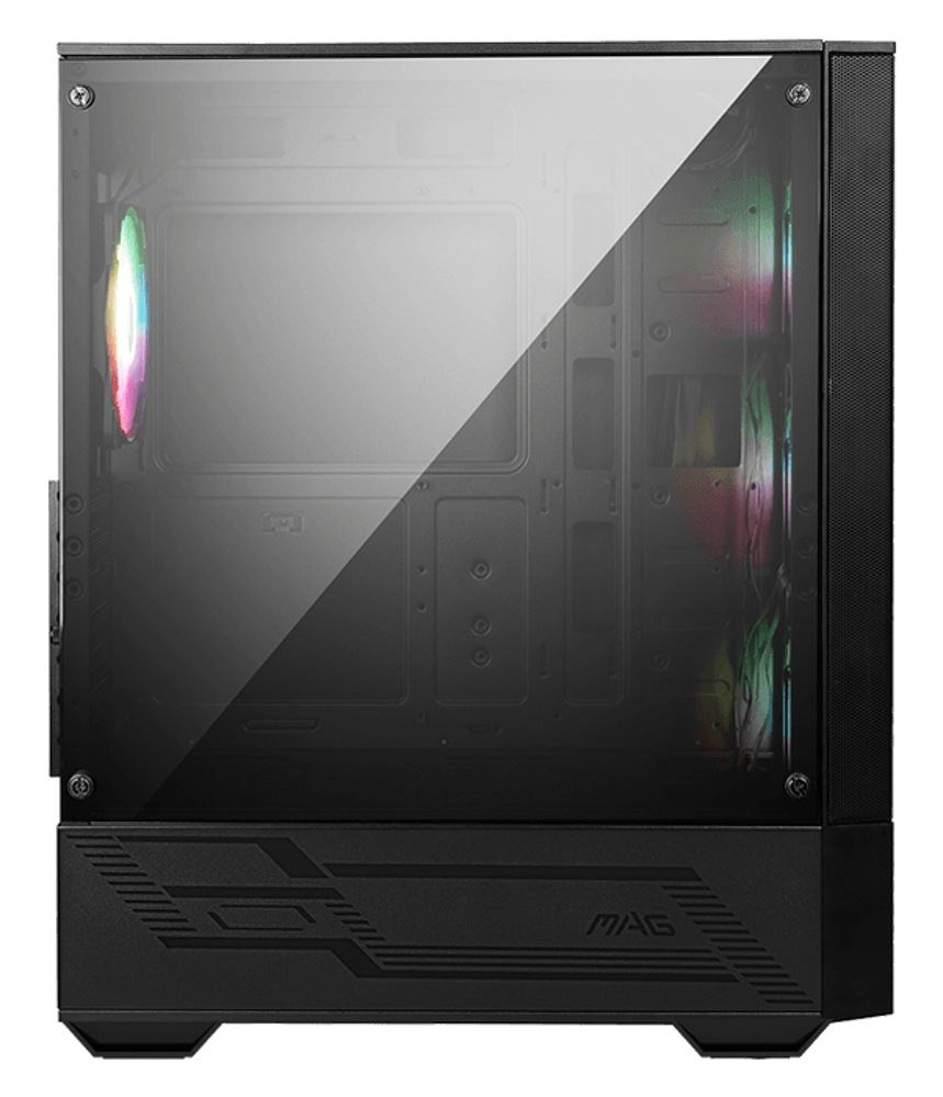 Case MSI MAG FORGE 112R pohled z druhé strany