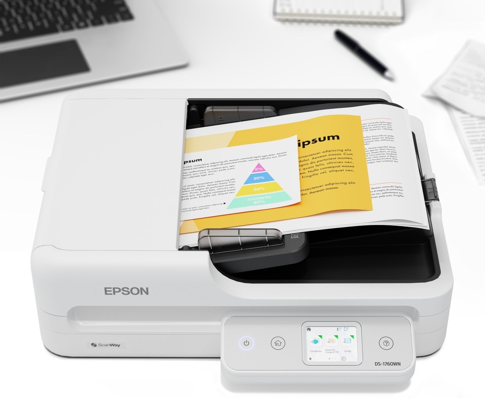 Skener Epson WorkForce DS-1760WN bílý