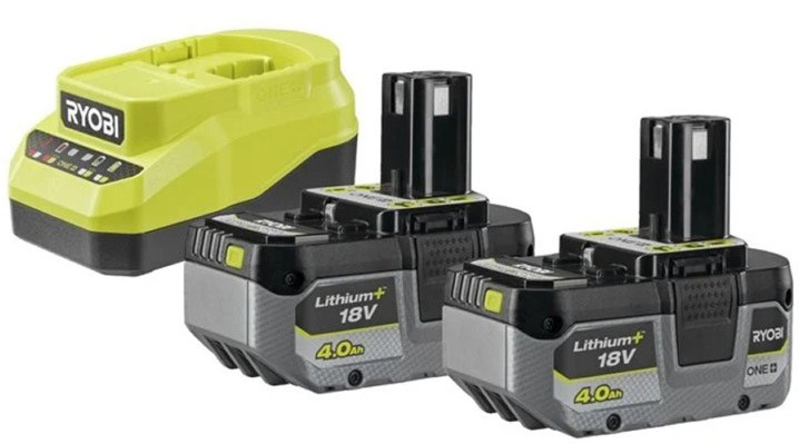 Set baterie a nabíječky Ryobi ONE+ RC18120A-240X