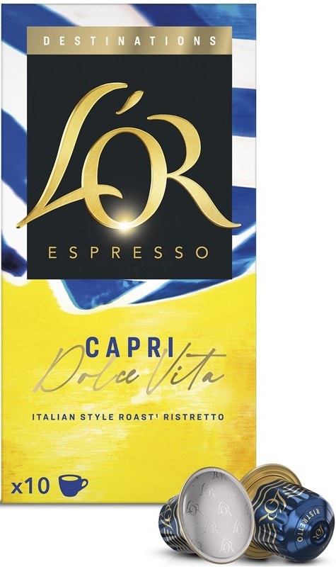 Kapsle L'OR Espresso Capri v počtu 10 ks