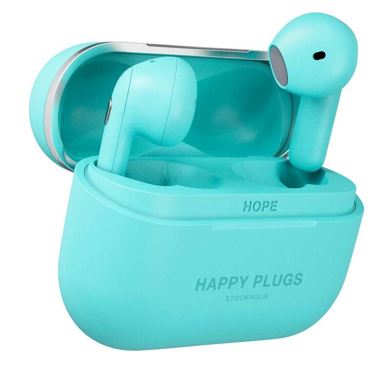 Sluchátka Happy Plugs Hope tyrkysová Sluchátka Happy Plugs Hope tyrkysová