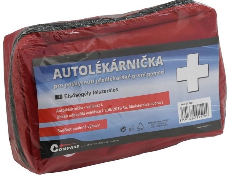 Autolékárnička Compass textilní