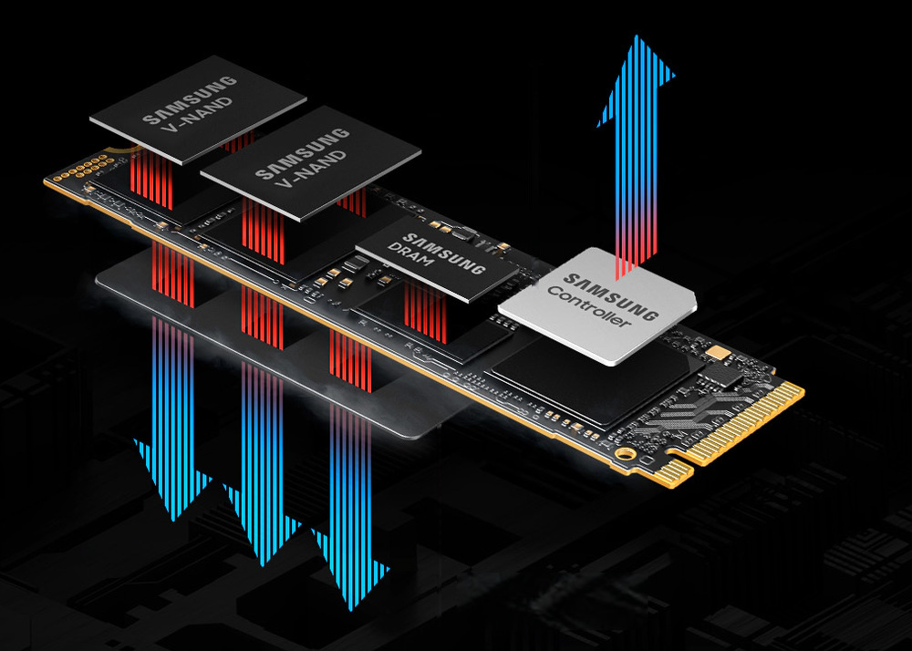SSD Samsung 9100 PRO 1 TB PCIe 5.0 NVMe černý SSD Samsung 9100 PRO 1 TB PCIe 5.0 NVMe černý