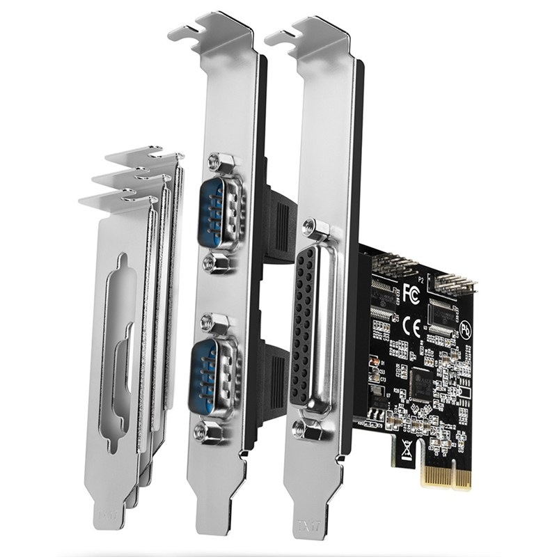 Řadič Axagon PCEA-PSN - 1x LPT + 2x RS232