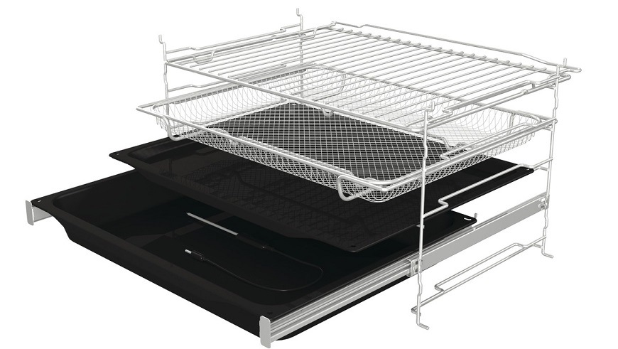Vestavná trouba Gorenje BPSA6138B, černá, příslušenství