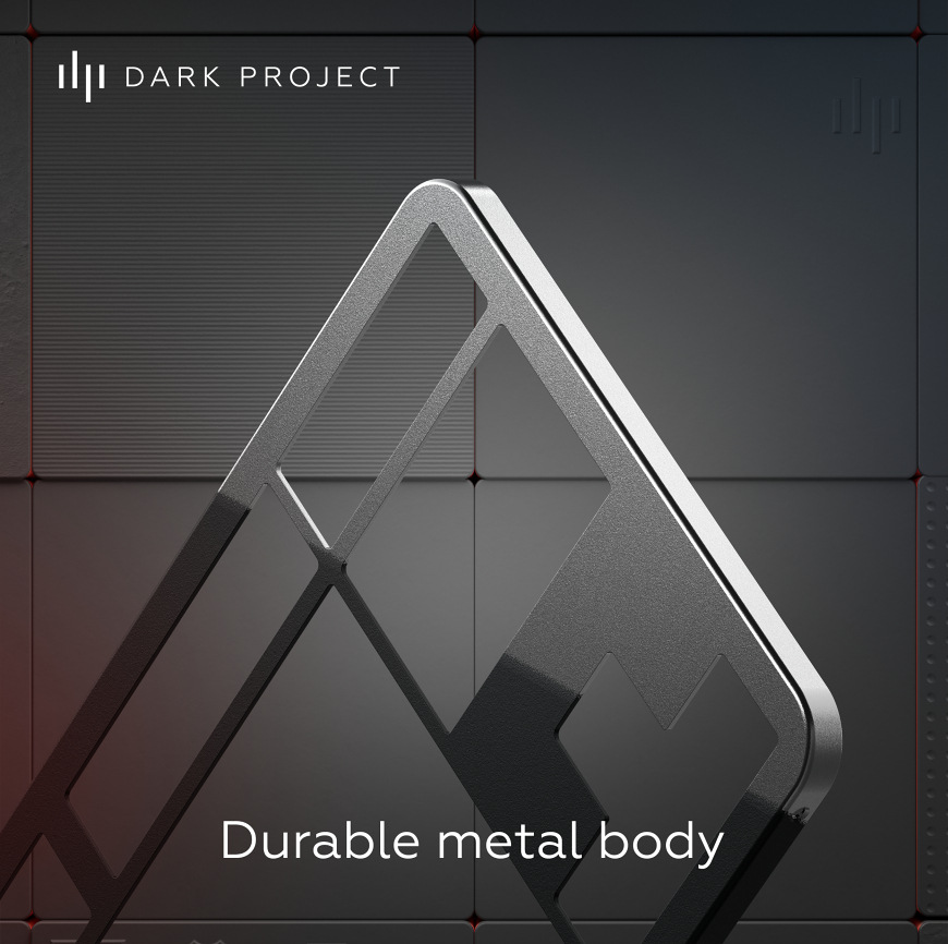 Klávesnice Dark Project ALU Midnight US černá