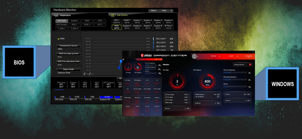 MSI B550M PRO-VDH nabízí šikovný nástroj Total Fan Control