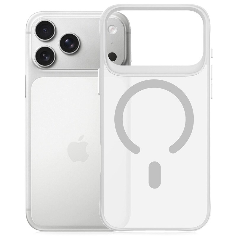 Kryt na mobil 3mk HARDY Hazy MagCase na Apple iPhone 17 Pro - bílá