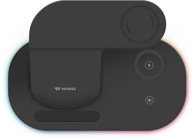 Bezdrátová nabíječka YENKEE YAC 5310 3v1 Samsung Qi